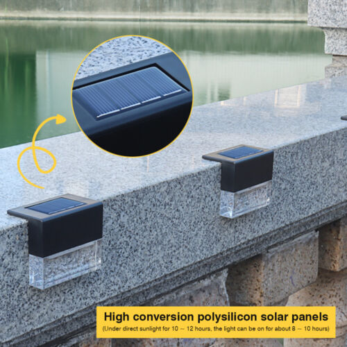 Outdoor Solar Deck Lights (4 Pack)